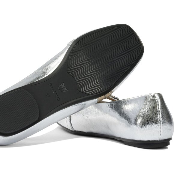 Pinko Leather Ballet Flats With Square Toe IT 39 Women - Picture 5 of 5